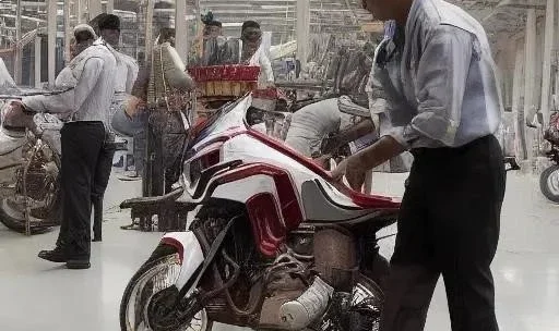 Honda Africa Twin Trial Assembly Begins in India