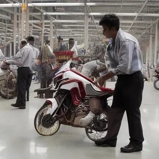 Honda Africa Twin Trial Assembly Begins in India